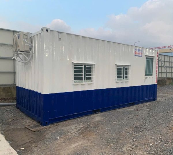 Container văn phòng 20 feet sơn theo yêu cầu