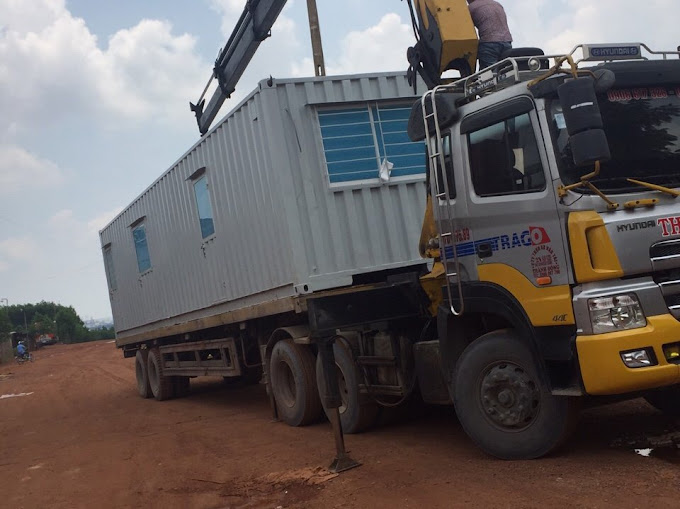 Nâng hạ, vận chuyển container 40 feet