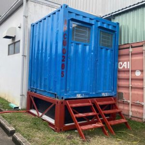 Container Toilet 10ft 2 Buồng Có Bể Phốt