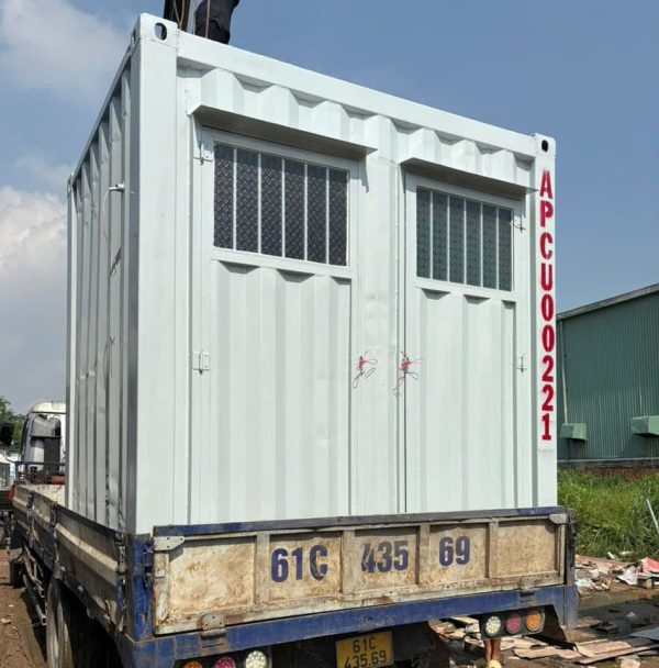 Container Toilet 2 Buồng Có Bể Phốt