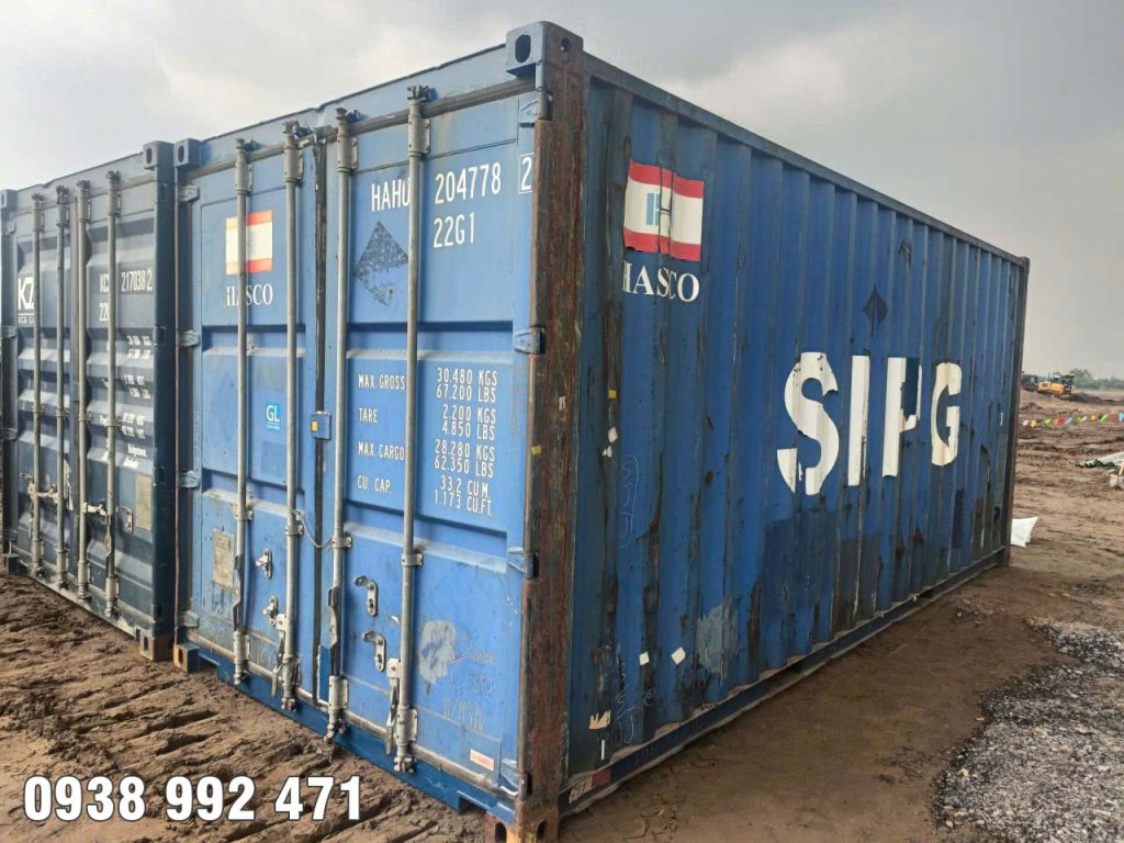Cho Thuê Container Tại Cái Mép - Container 20ft làm kho chứa hàng