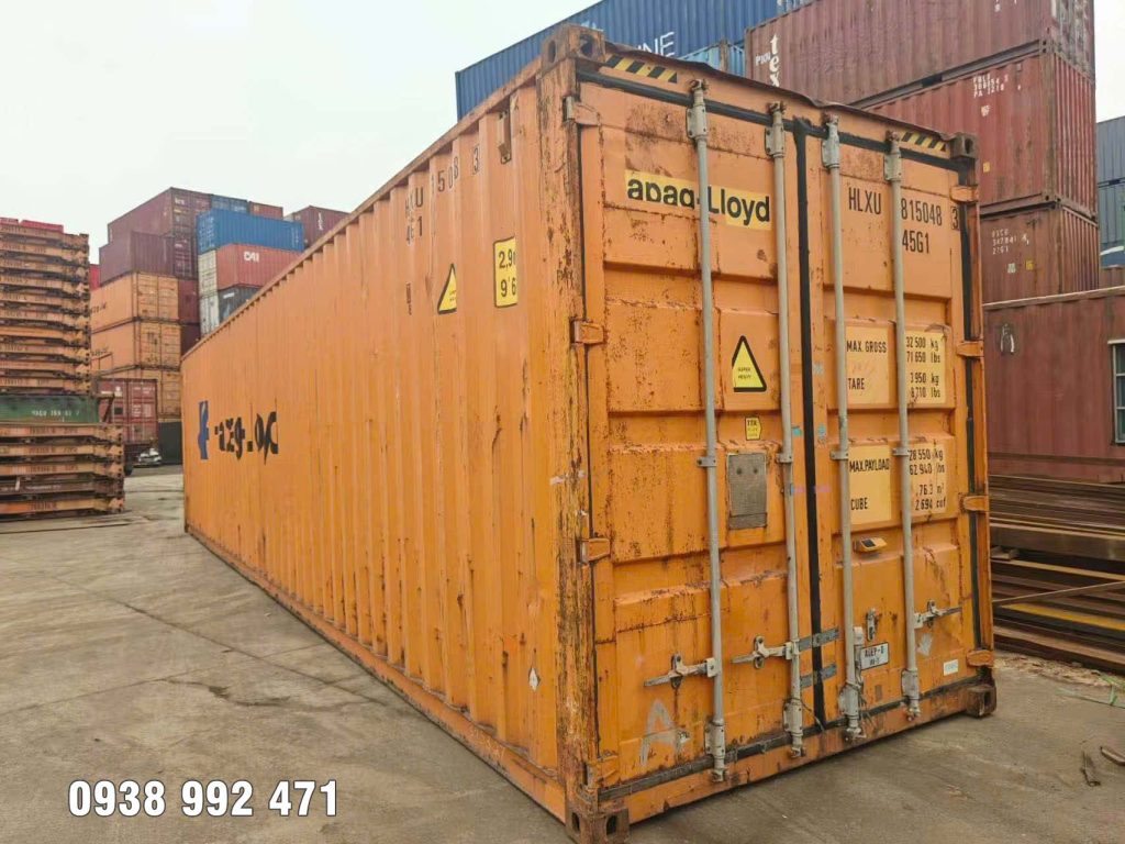Container kho 40 feet cho thuê tại Cái Mép