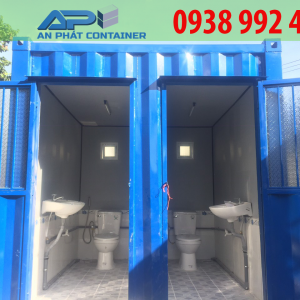 Container văn phòng 10 feet toilet