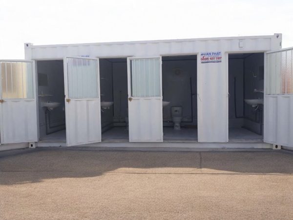 Container toilet 20 feet