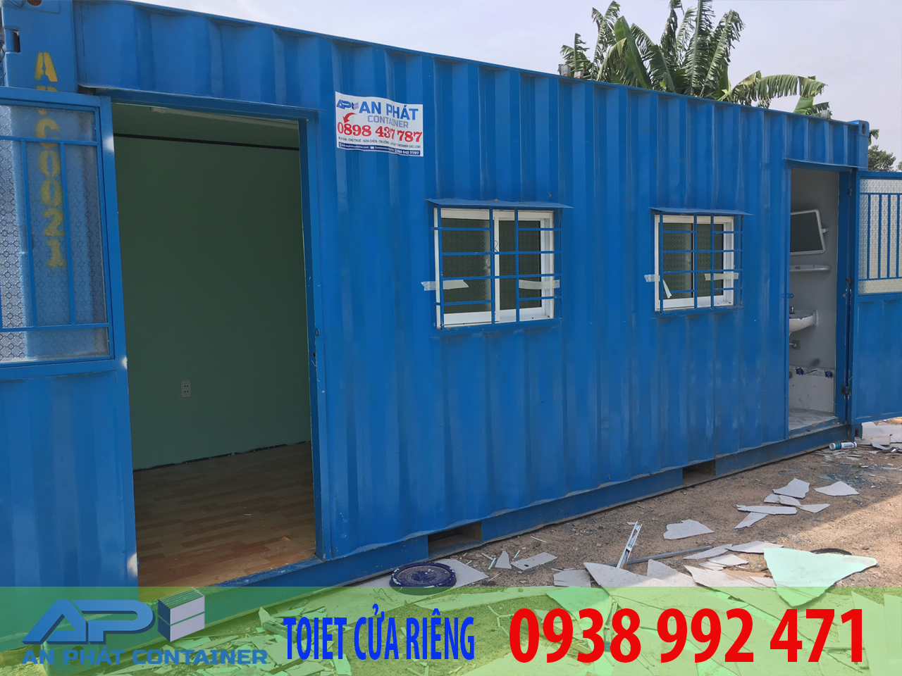Container văn phòng sử dụng loại sơn chống rỉ nào? - An Phát Container