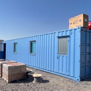 Container văn phòng 40 feet cho thuê tại công trường